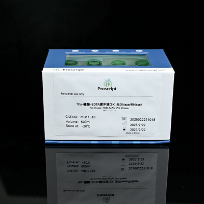 Tris-硼酸-EDTA缓冲液(5X, DNase/RNase free) MB11018 科研试剂