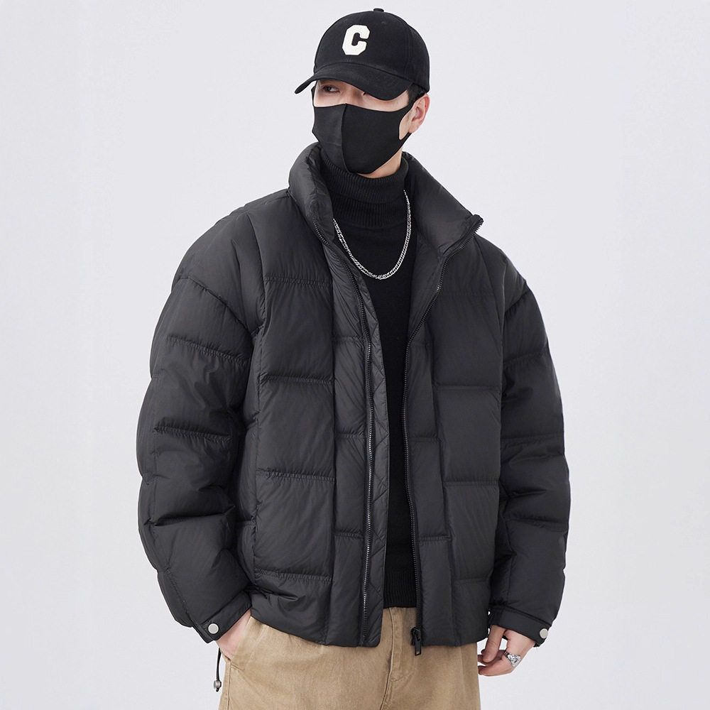 90白鸭绒云朵泡芙羽绒服男冬季加厚2024新款宽松保暖轻盈外套男潮,男装,羽绒服,淘宝优惠券,粉丝福利购,淘宝优惠卷