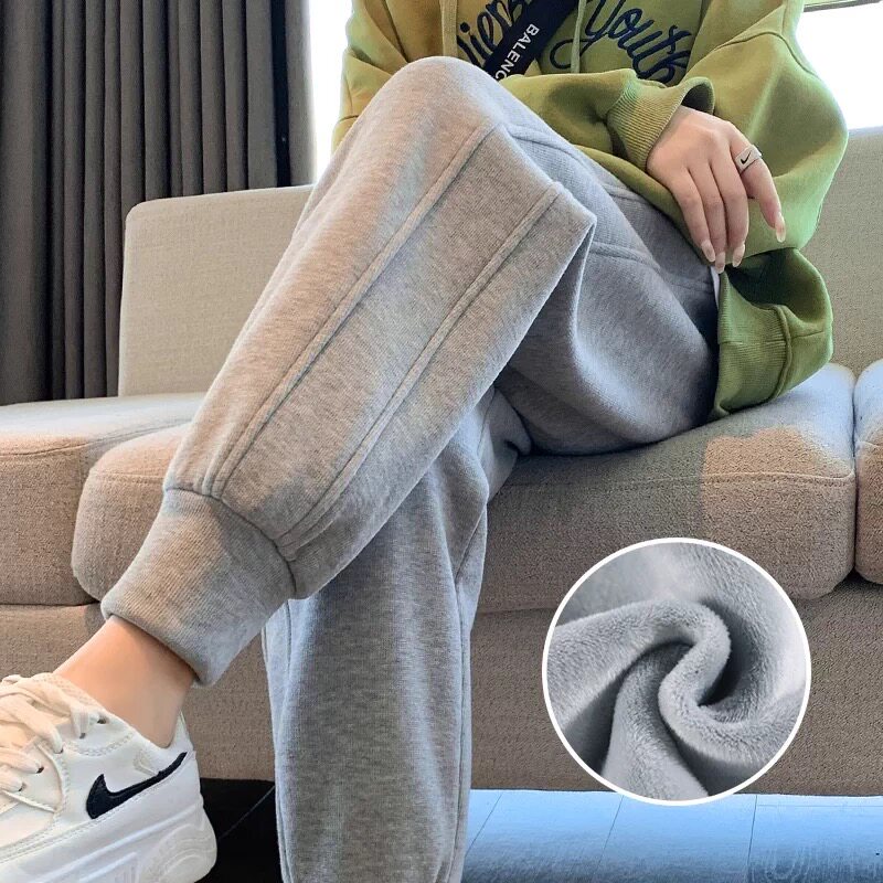 【好物】加绒裤子男款2026款长裤运动休闲加厚保暖冬季卫裤男生裤