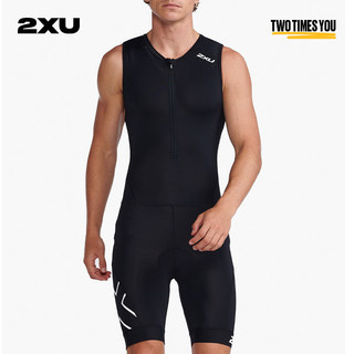 正品2XU Core系列男士骑行服连体衣户外山地车比赛服铁三服