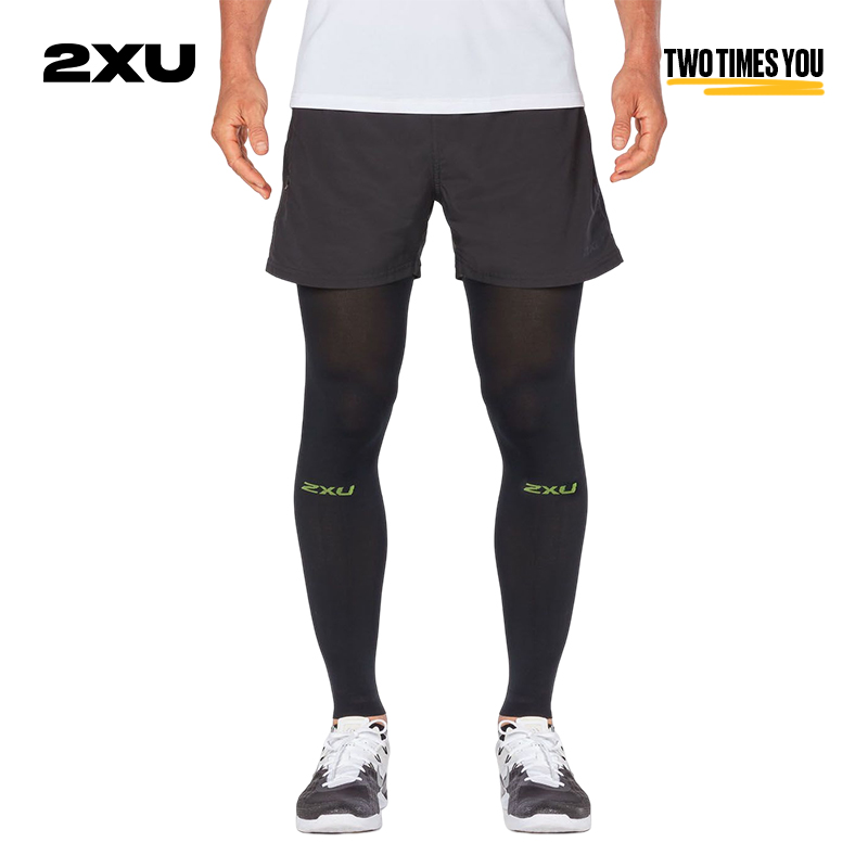 2XU Recovery系列弹力护腿护膝防滑弹力健身护腿深蹲篮球护腿