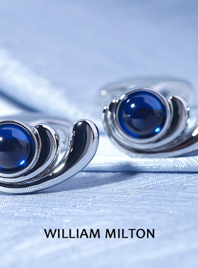 WILLIAM MILTON天使的翅膀设计感袖扣男士高端定制轻奢袖口钉礼盒