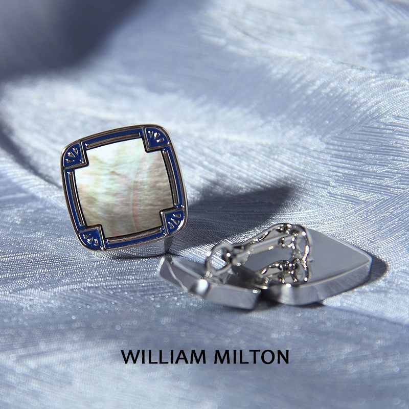 WilliamMilton彩色贝母袖扣链