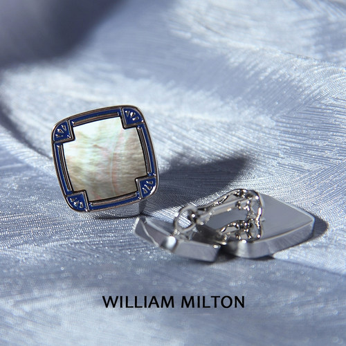 WilliamMilton彩色贝母袖扣链