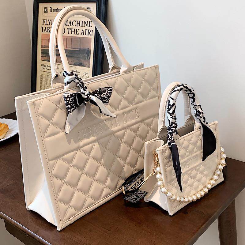 高级质感小众大容量大包包女2023新款潮夏季斜挎手提包时尚托特包