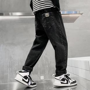 男童牛仔裤2025新款儿童春装裤子中大童夏薄款男孩夏季长裤痞帅风