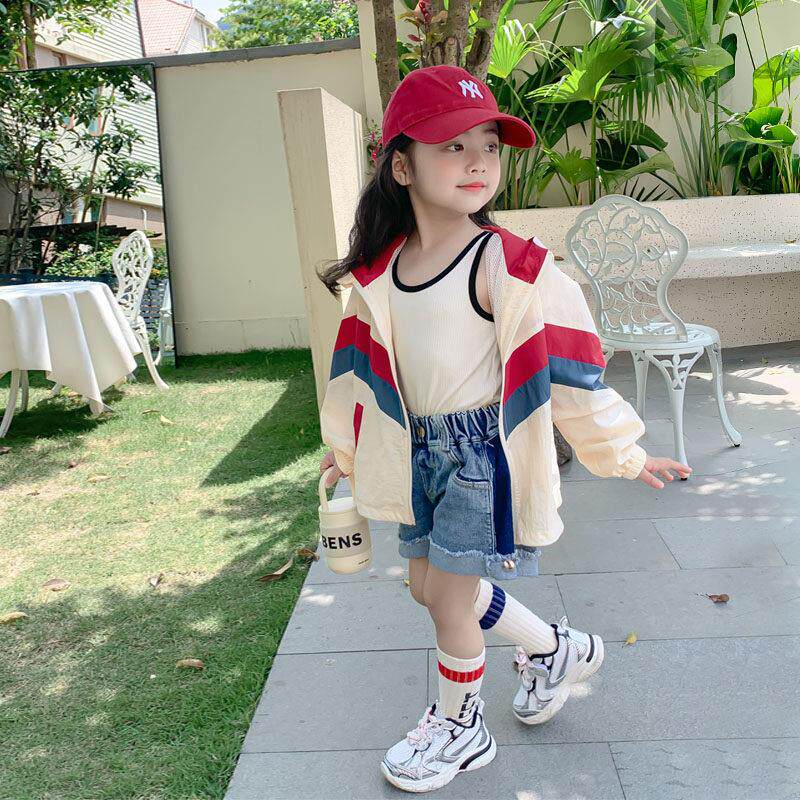 女童防晒衣夏季2026新款宝宝薄款洋气上衣春装洋气儿童春秋款外套