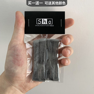 GGDB小脏鞋适用做旧灰色鞋带星星脏脏鞋纯棉灰白黑色字母扁鞋带