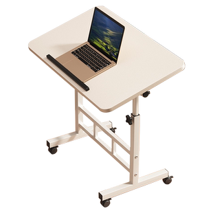 床边桌可移动边桌可升降办公桌多功能笔记本电脑桌家用学生学习桌作业桌沙发边几女生简约小书桌懒人小桌子