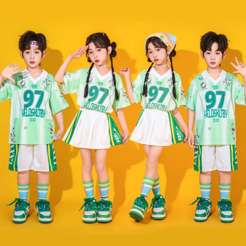 六一儿童演出服小学生运动会开幕式服装班服啦啦队幼儿园舞蹈表演