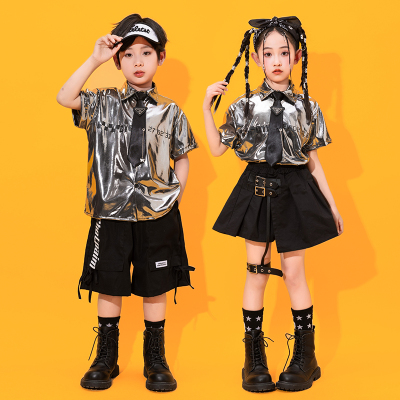 咚布娜男女童嘻哈啦啦队演出服