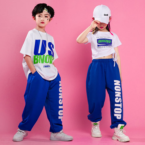 儿童嘻哈潮装男童T台走秀服