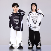 少儿服装 街舞儿童潮服hiphop童装 男童架子鼓演出服嘻哈潮牌套装 酷