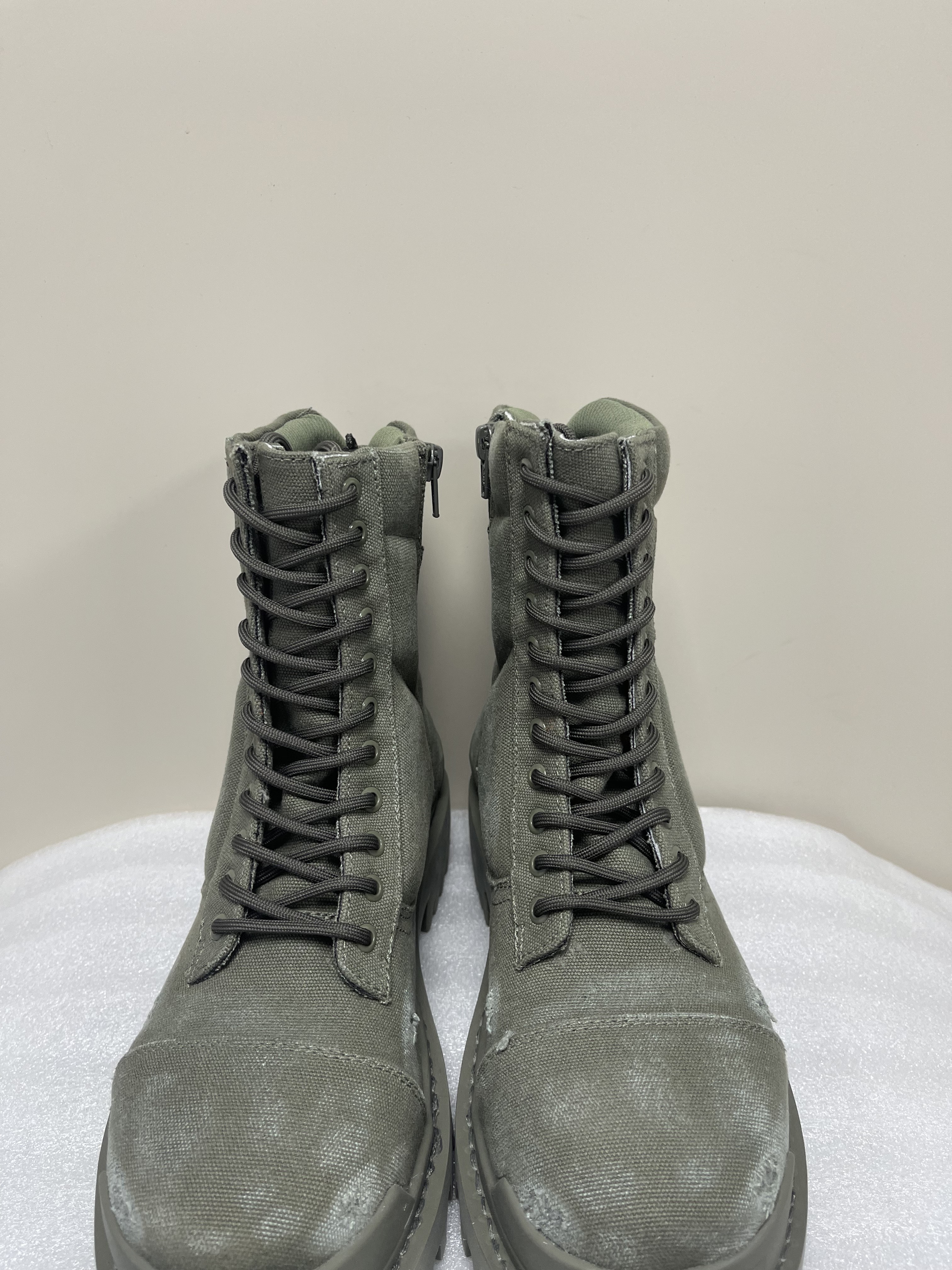 thumbnail for 2022 big head derby shoes retro old Martin boots locomotive thick sole heightening short boots tooling tide boots