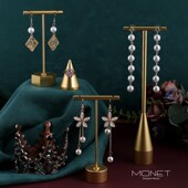 耳钉耳环架女家用精致耳饰架子耳环展示架直播间店铺专用立式 创意