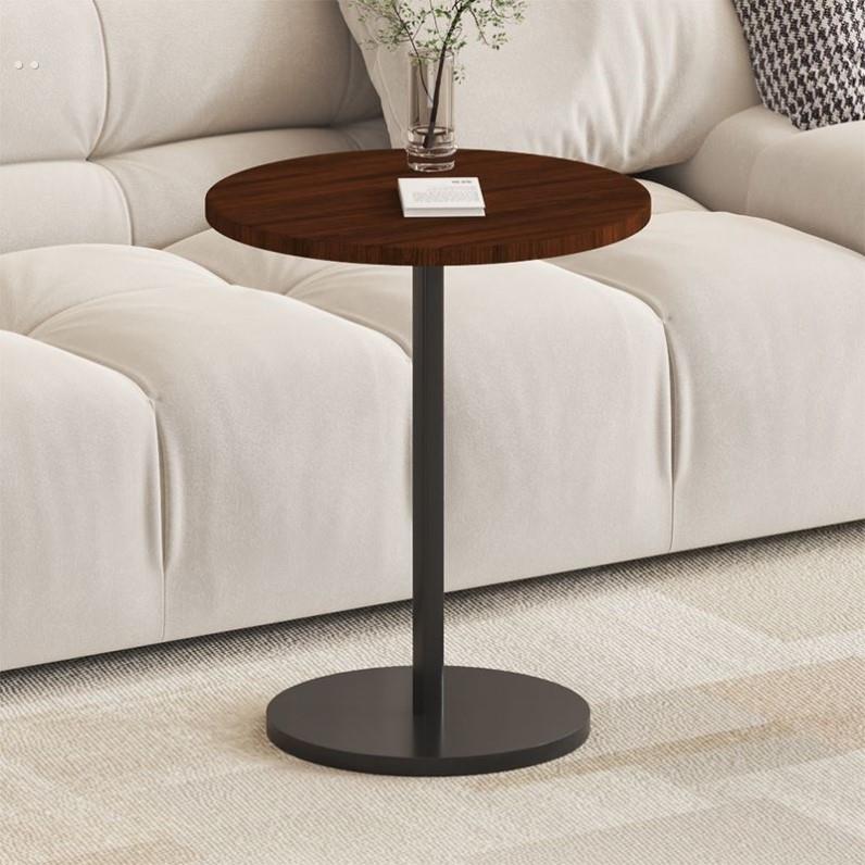 阳台精致小茶桌移动式茶几网红爆款小桌子阳台小型创意铁艺小圆桌