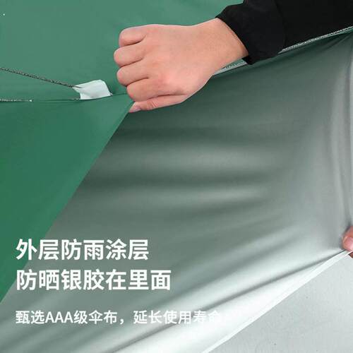 摆摊专用雨伞大型户外结实耐用抗风雨商用做生意的遮阳伞加厚防晒