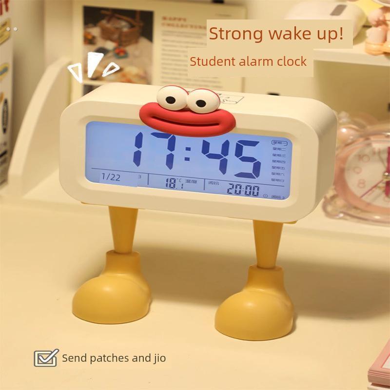 闹钟，学生专用唤醒器，桌面时钟，高颜值儿童2025新款女性智能数