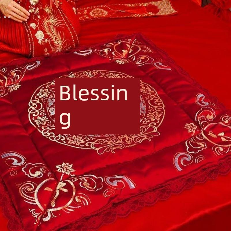 采购产品女人的婚礼用品，坐垫，新娘的坐垫，百富绣花，放大坐垫