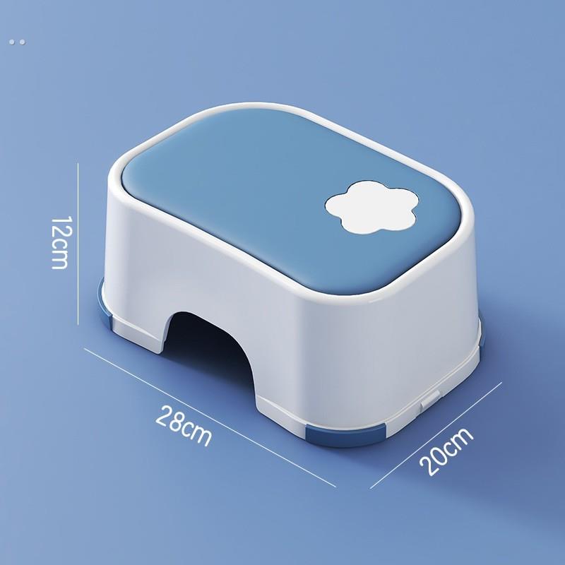 儿童脚凳家用踩脚小板凳卫生间洗手防滑加厚站洗脸洗漱矮凳子换鞋