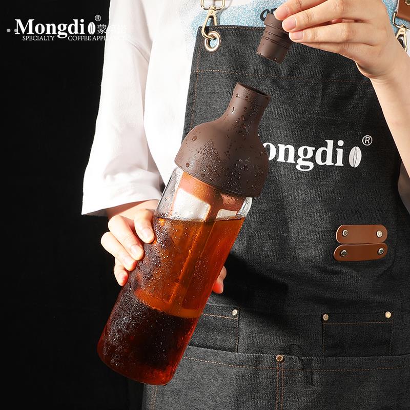 咖啡冷萃壶家用冷萃瓶冷泡水果茶壶大容量1000ML高硼硅玻璃冷萃杯