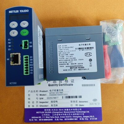 托利多ACT350高速称重变送器30076695称重变送器内置DP以太网接口