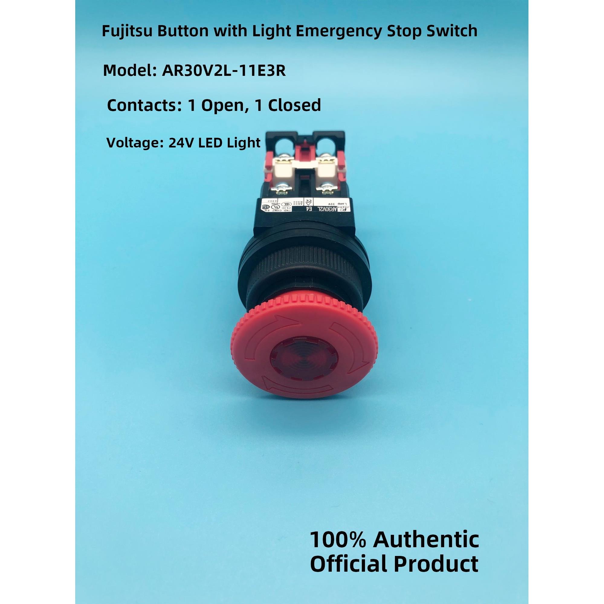 日本富士照明紧急停止按钮Ar22V2L Ar30V2L-11E3R 10E3R 11E4R