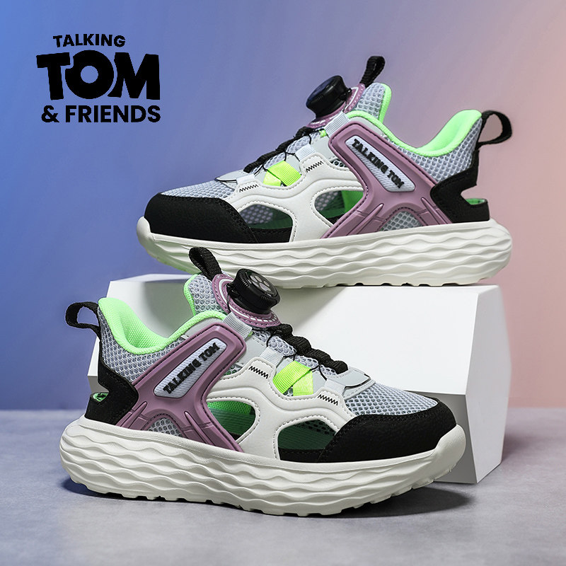 汤姆猫男童鞋子运动鞋2026夏季新款透气单网鞋男孩软底儿童休闲鞋