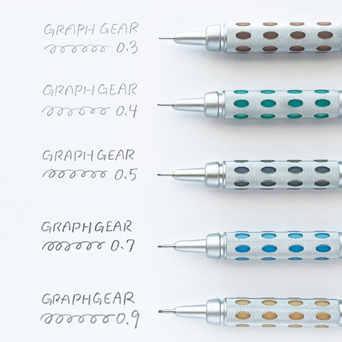 日本Pentel派通Graph金属专业制图低重心素描绘画自动铅笔PG1015