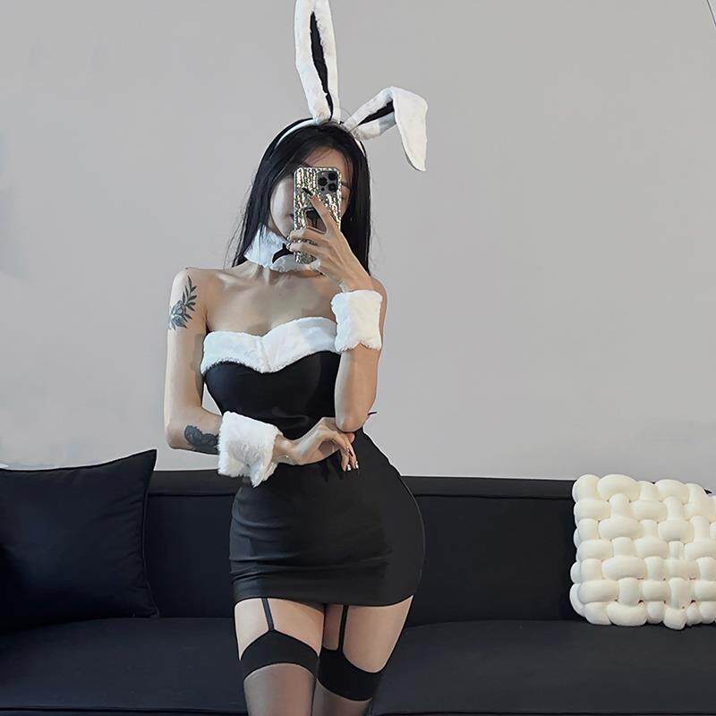 cosplay性感兔女郎制服夜场酒吧圣诞节主题角色扮演兔子装cos服装