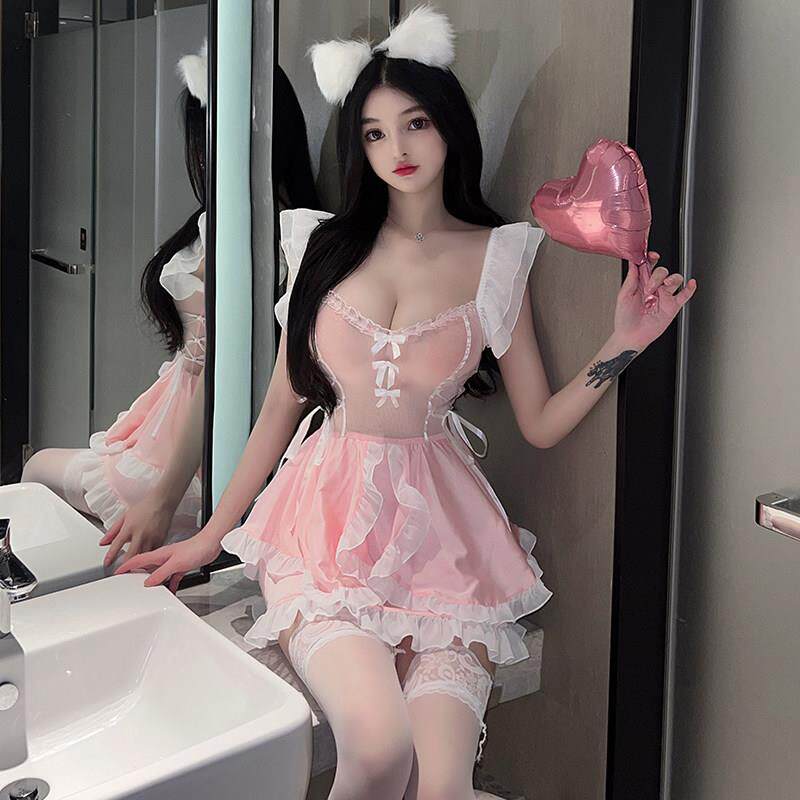 性感睡衣可爱女仆cos装制服火辣纯欲诱惑内衣情趣日系主播变装服