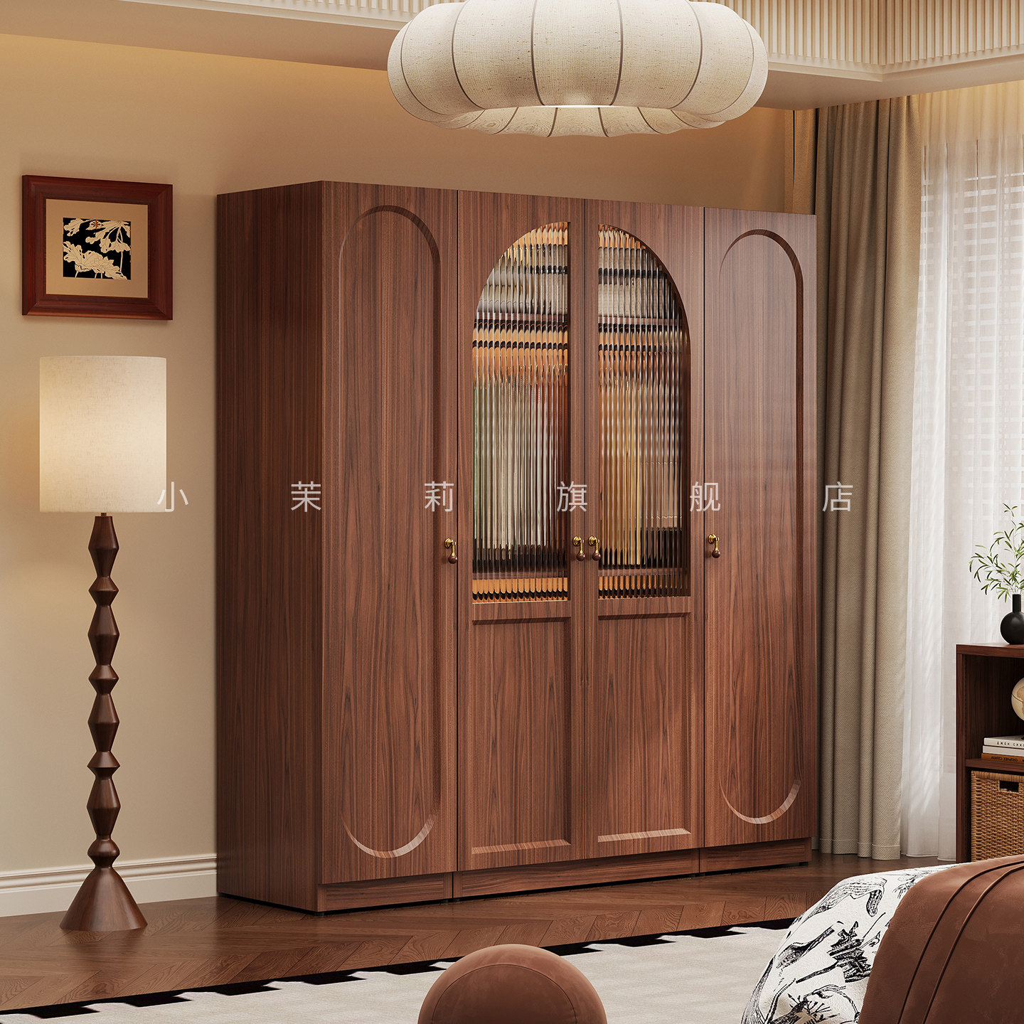 小户型铁皮衣柜卧室省空间铁柜家用环保大衣橱无甲醛衣柜收纳柜子