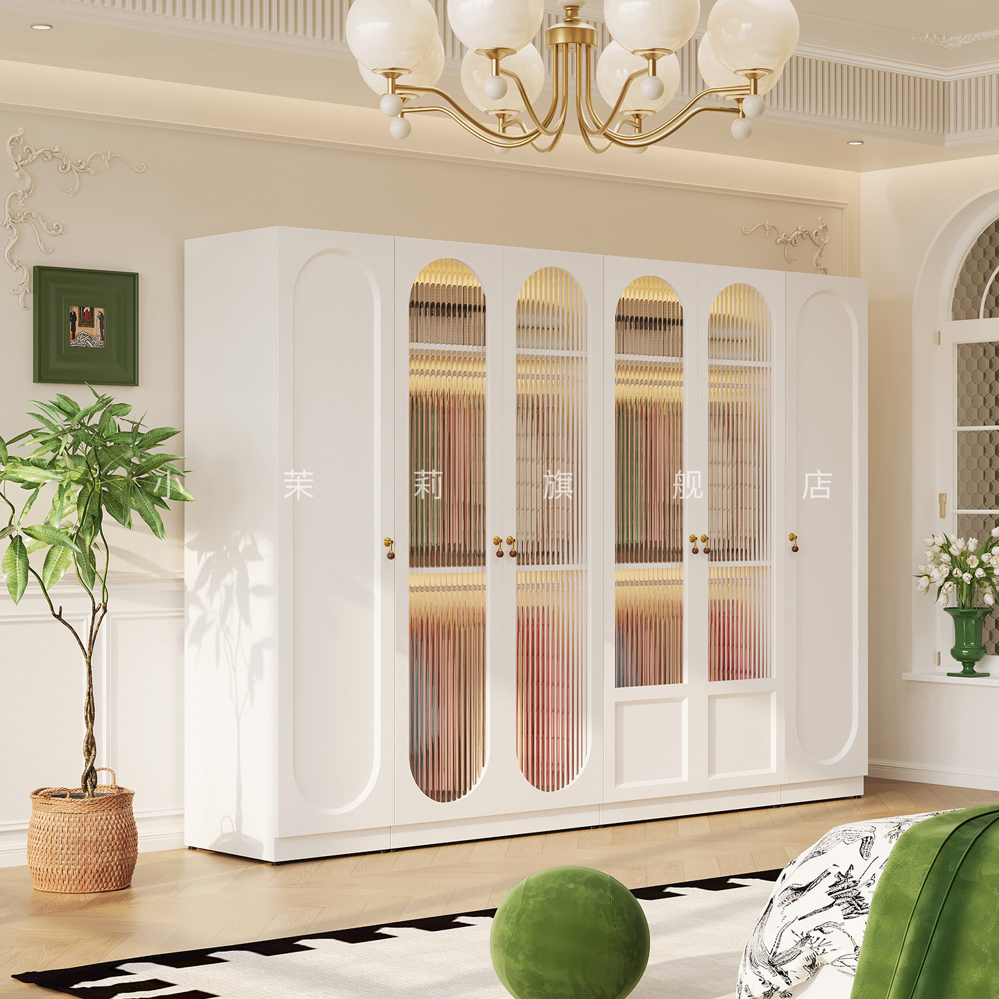 儿童衣柜家用卧室男孩女孩小型挂衣式小衣橱宝宝环保无甲醛收纳柜