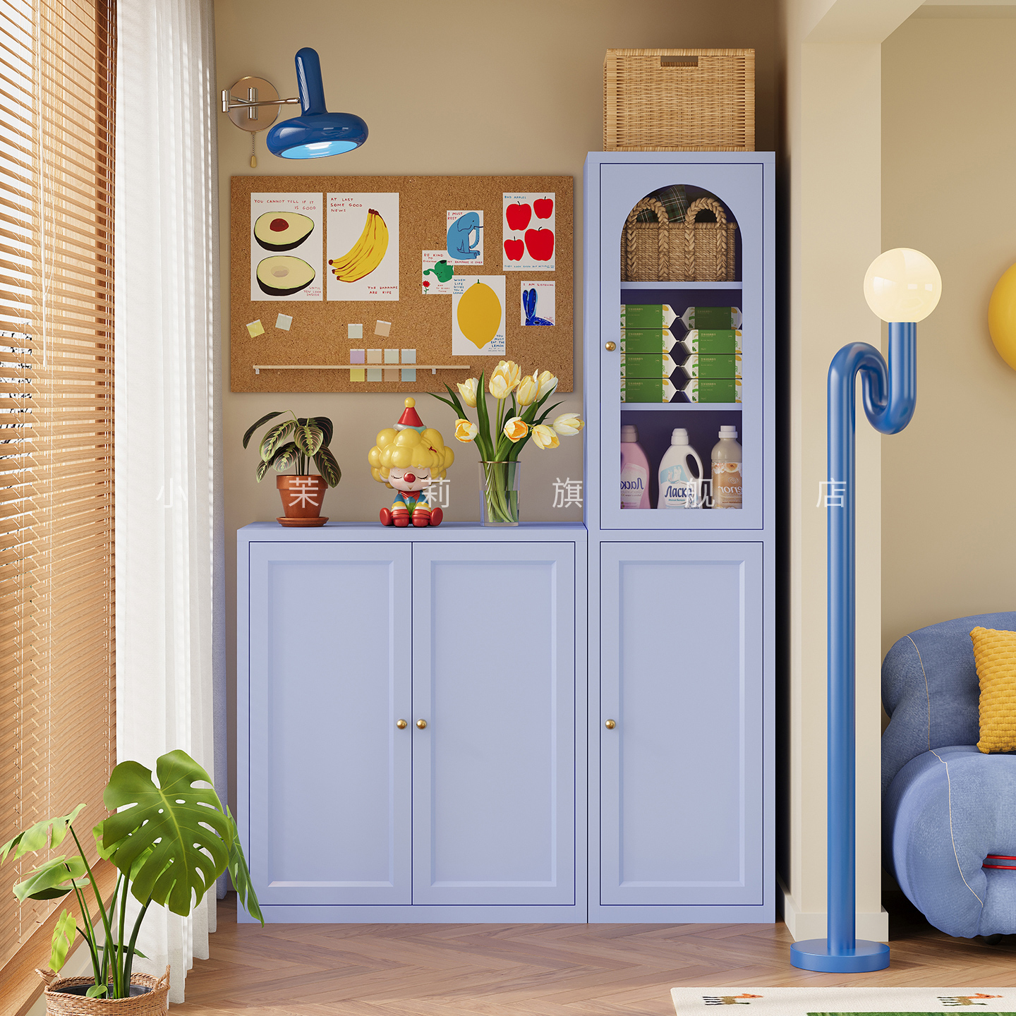 加厚钢制鞋柜阳台专用收纳柜