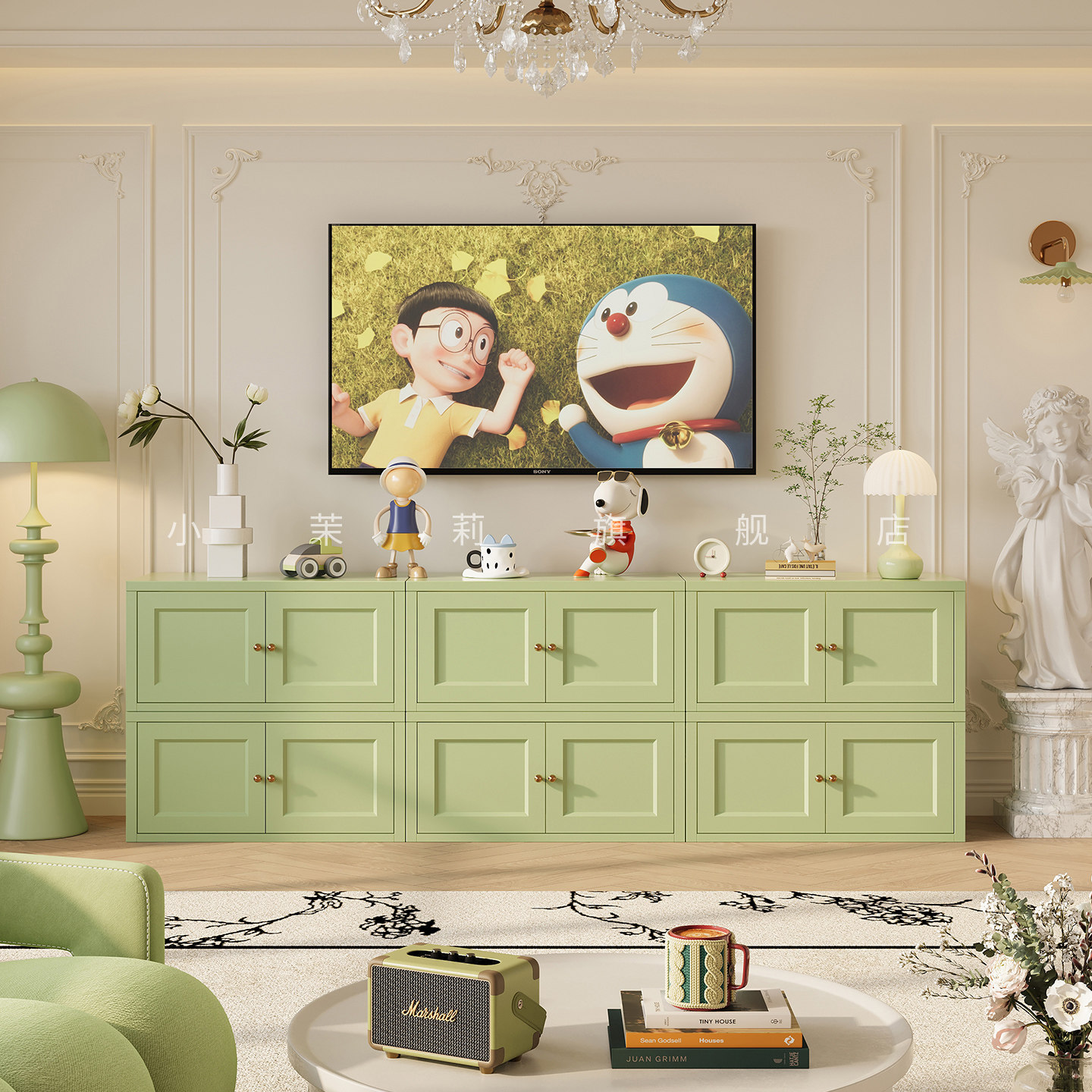 电视柜客厅大户型2026新款轻奢高级感落地式组合收纳储物电视机柜