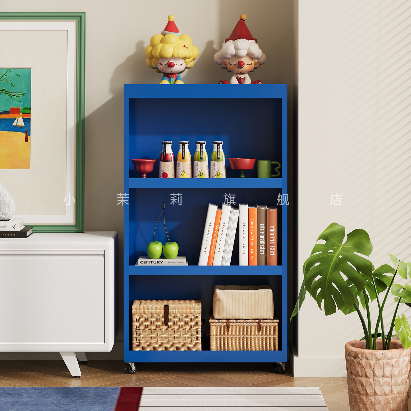新款金属书柜家用客厅置物架