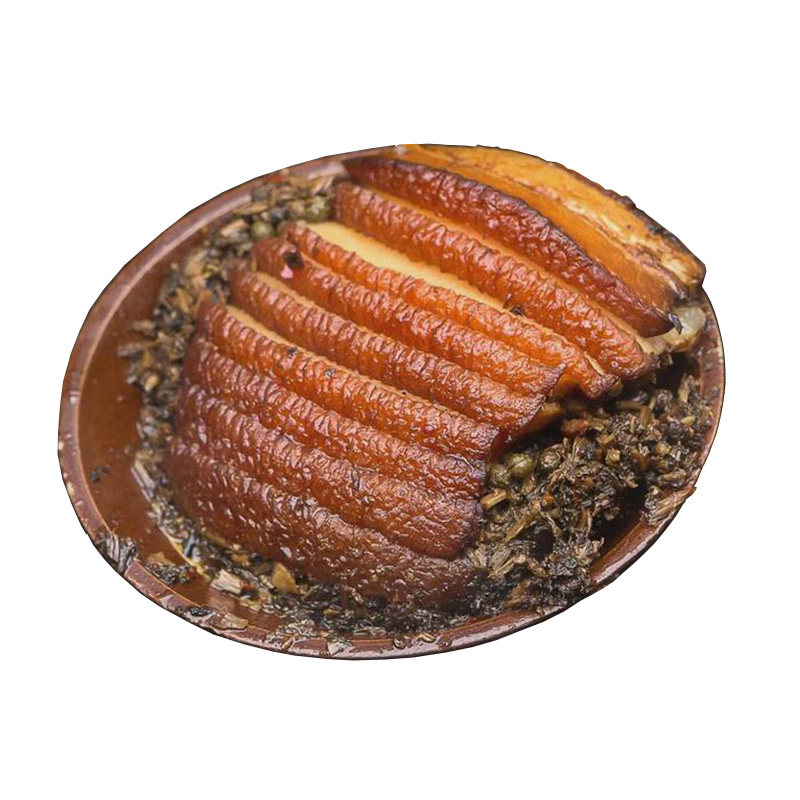 四川农家菜烧白咸烧白蒸碗菜粮食猪肉传统手工制作柴火蒸扣碗扣肉