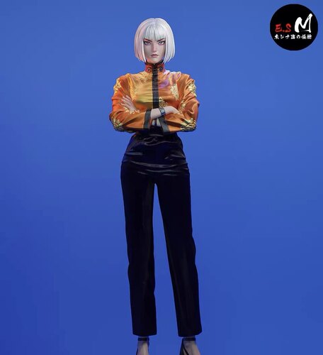 星落  女杀手  3D打印文件，可打印模型