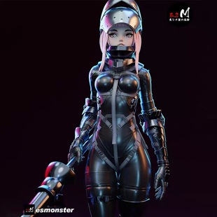 暗黑枪骑兵兰兹法德    3D打印文件，可打印模型