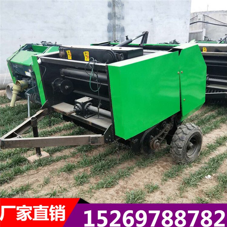 高档新款全自动玉米秸秆粉碎捡草打捆机小型牧拾包料小麦打饲奢华