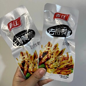 【抢】春江泡椒去骨鸭掌20g*10脱骨鸭爪无骨鸭肉网红零食