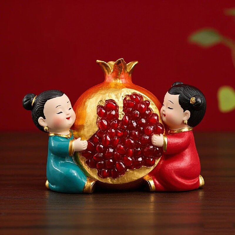 可爱贴画年画早生贵子娃娃卧室婚房粘贴宝宝多子多福不干胶贴纸