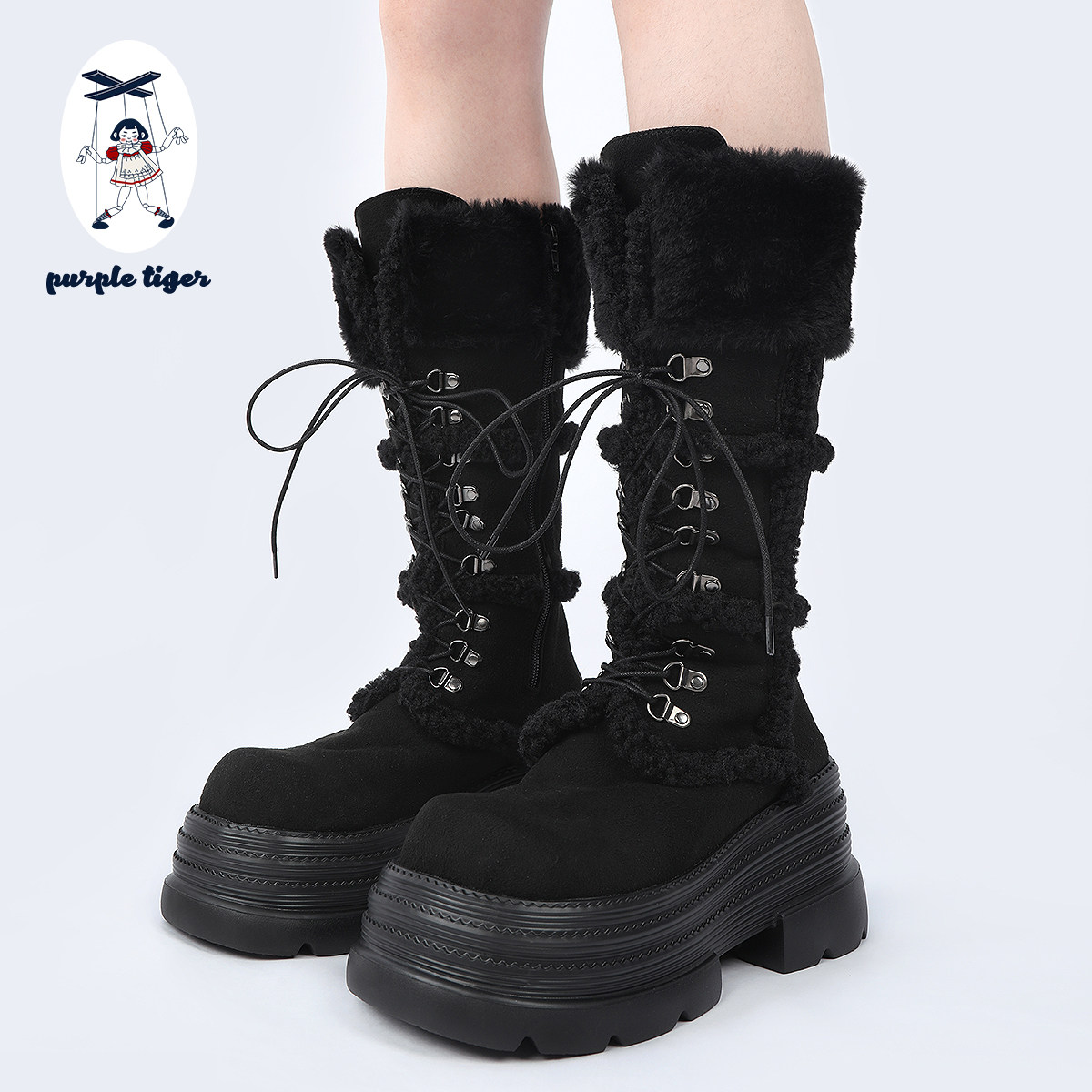 新款日系亚文化马丁靴