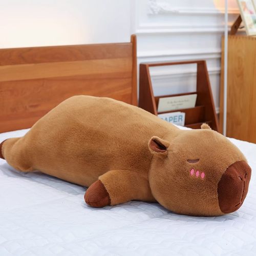 卡皮巴拉抱枕女生睡觉专用玩具