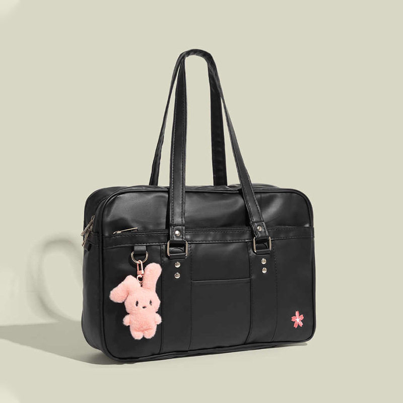 包包2026新款夏季时尚女包jk制服包大容量手提包单肩公文包箱包 - 轻奢女包甄选店出品