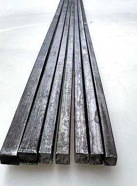 1米平键条45钢平键A3条形钢平键销四方键棒方形平键D5D6D8D10-50