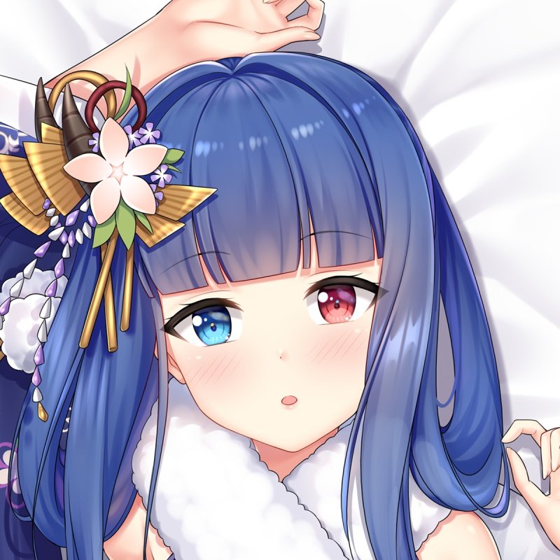 高档柠萌社原创碧蓝航线舰b伊吹峦二次元动漫靠枕周边等身抱枕套