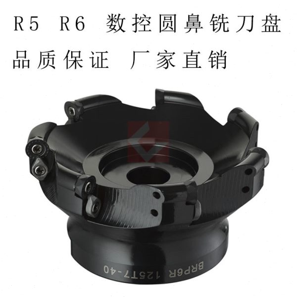 R5 R6数控圆鼻铣刀盘 抗震加硬 BRP BRPW 5R 6R 50 63 80 100 125