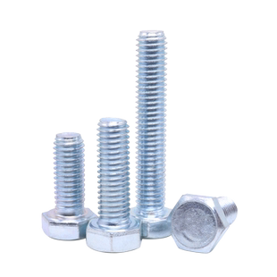 4.8级GB30镀锌外六角螺丝六角头螺栓全牙半牙加长螺栓M4M6M8--M36