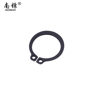 黑色GB894轴用挡圈外卡卡簧C型挡圈轴用弹性挡圈规格6---68